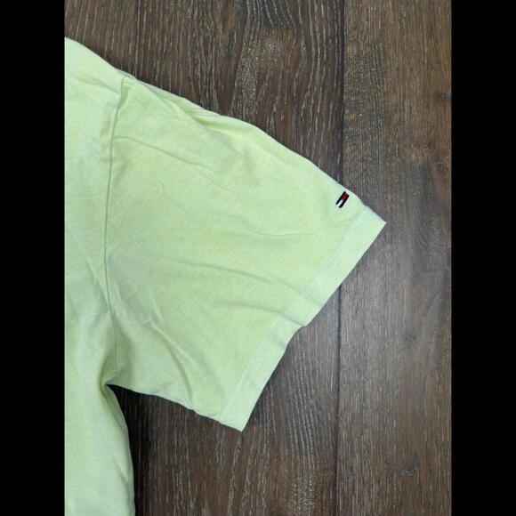 Tommy Jeans Green T-Shirt Mens size XL - Picture 3 of 5